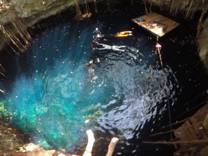 Freediving courses in Cancun cenotes