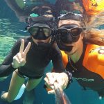 Freediving Courses in Cenotes by Freefall Academy. Valentina Kochian and Tyler Van Roden in Mexico (Sea of Cortes, Baja California Sur and Caribbean Sea, Tulum, Playa del Carmen and Cancun)