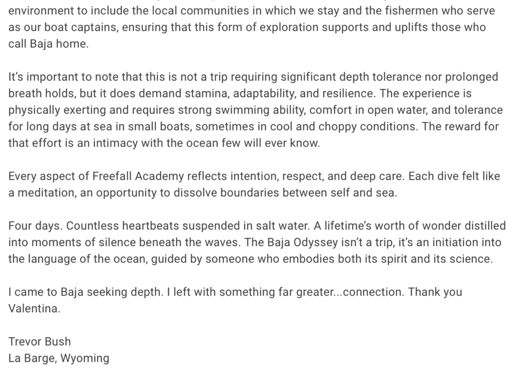 testimonial baja odyssey